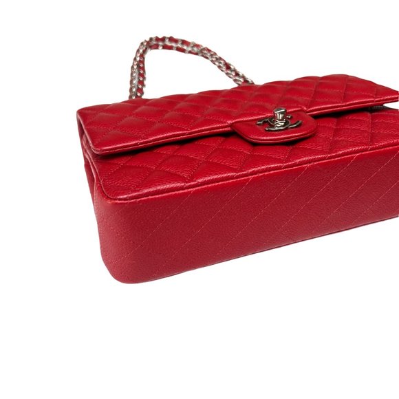 Chanel Red Double Flap Bag - Picture 6 of 9